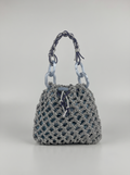 NODO POUCH — Pochette intrecciata con anelli in 3D