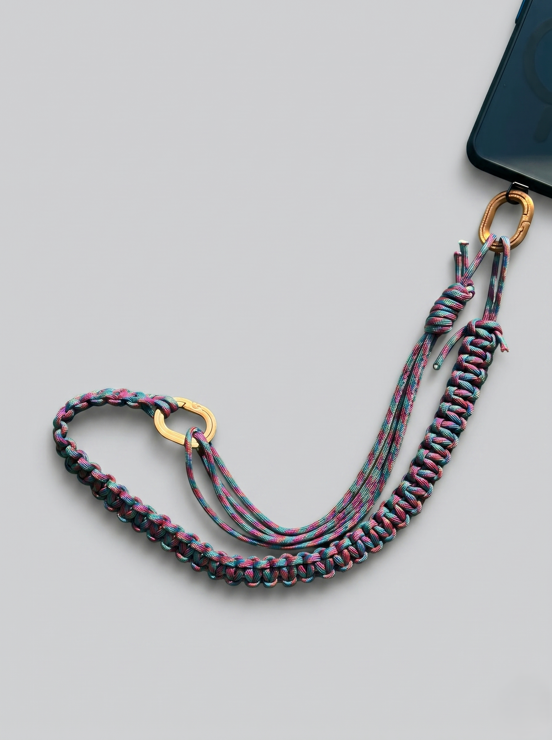 NODO STRAP - Tracolla in paracord con ganci in 3D