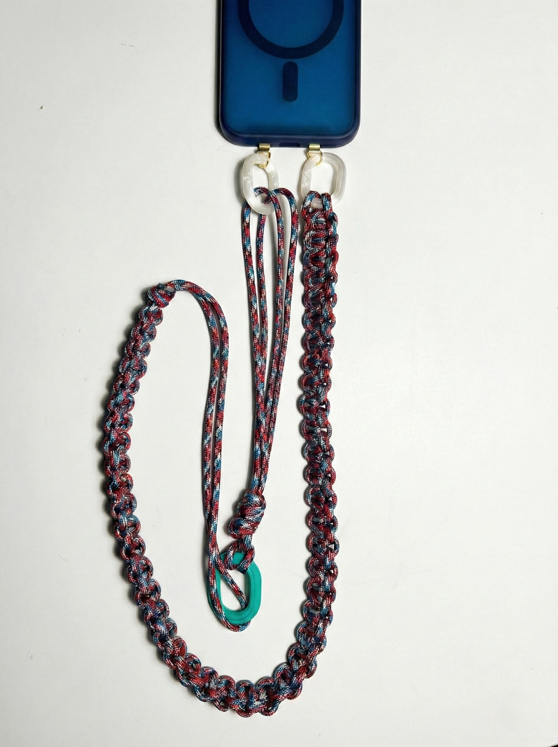 NODO STRAP - Tracolla in paracord con ganci in 3D