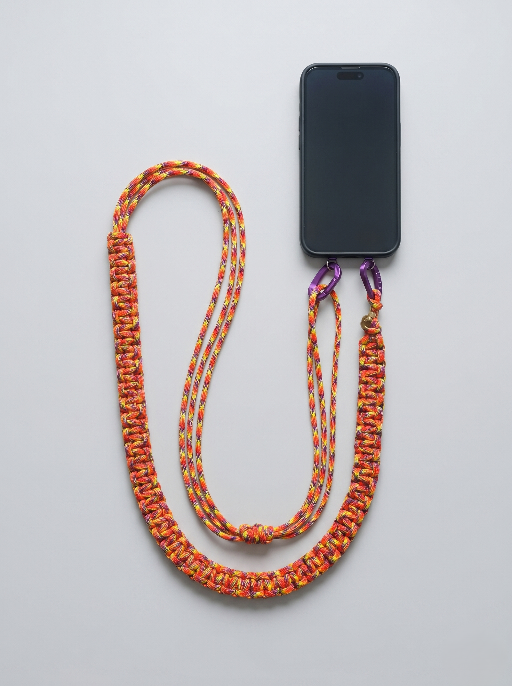 NODO STRAP - Tracolla in paracord con ganci in 3D