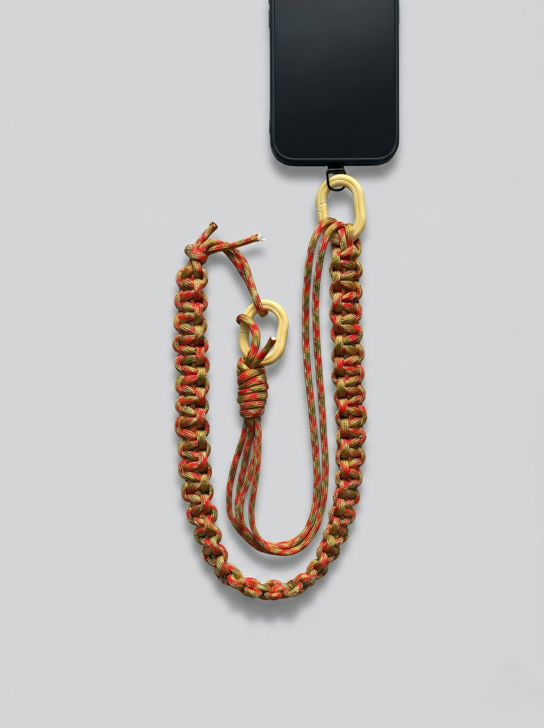 NODO STRAP - Tracolla in paracord con ganci in 3D