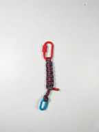 NODO CHAIN - Portachiavi in paracord con ganci in 3D