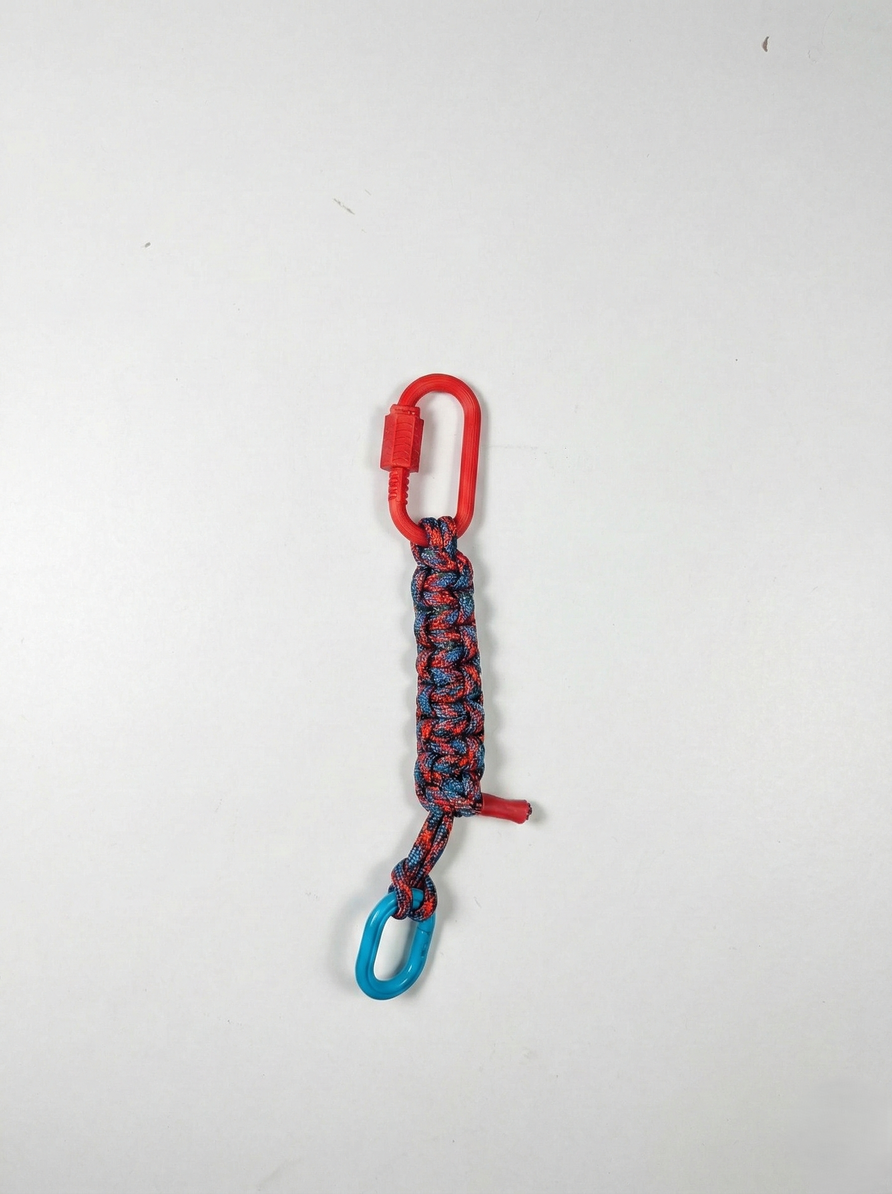NODO CHAIN - Portachiavi in paracord con ganci in 3D