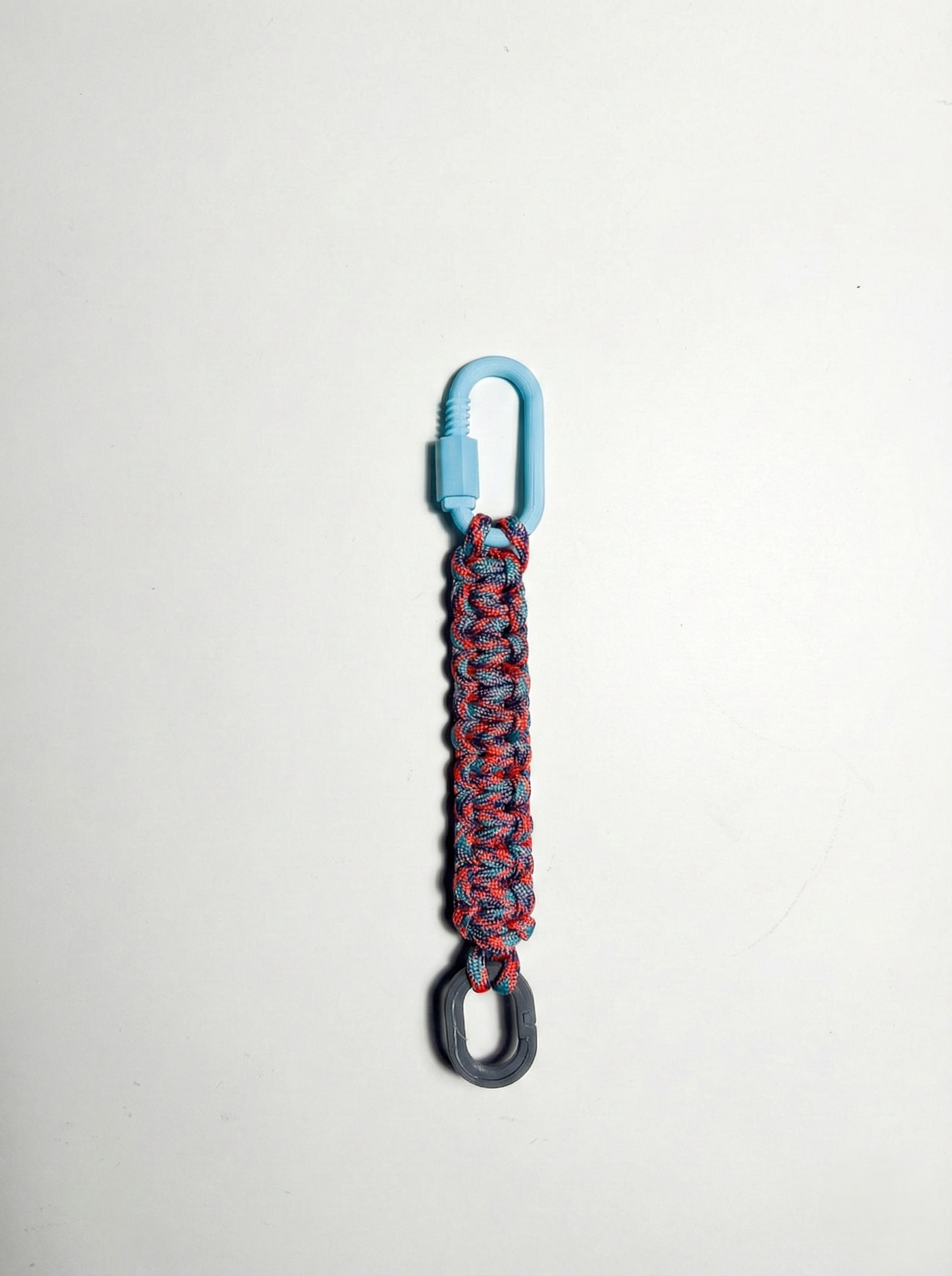 NODO CHAIN - Portachiavi in paracord con ganci in 3D