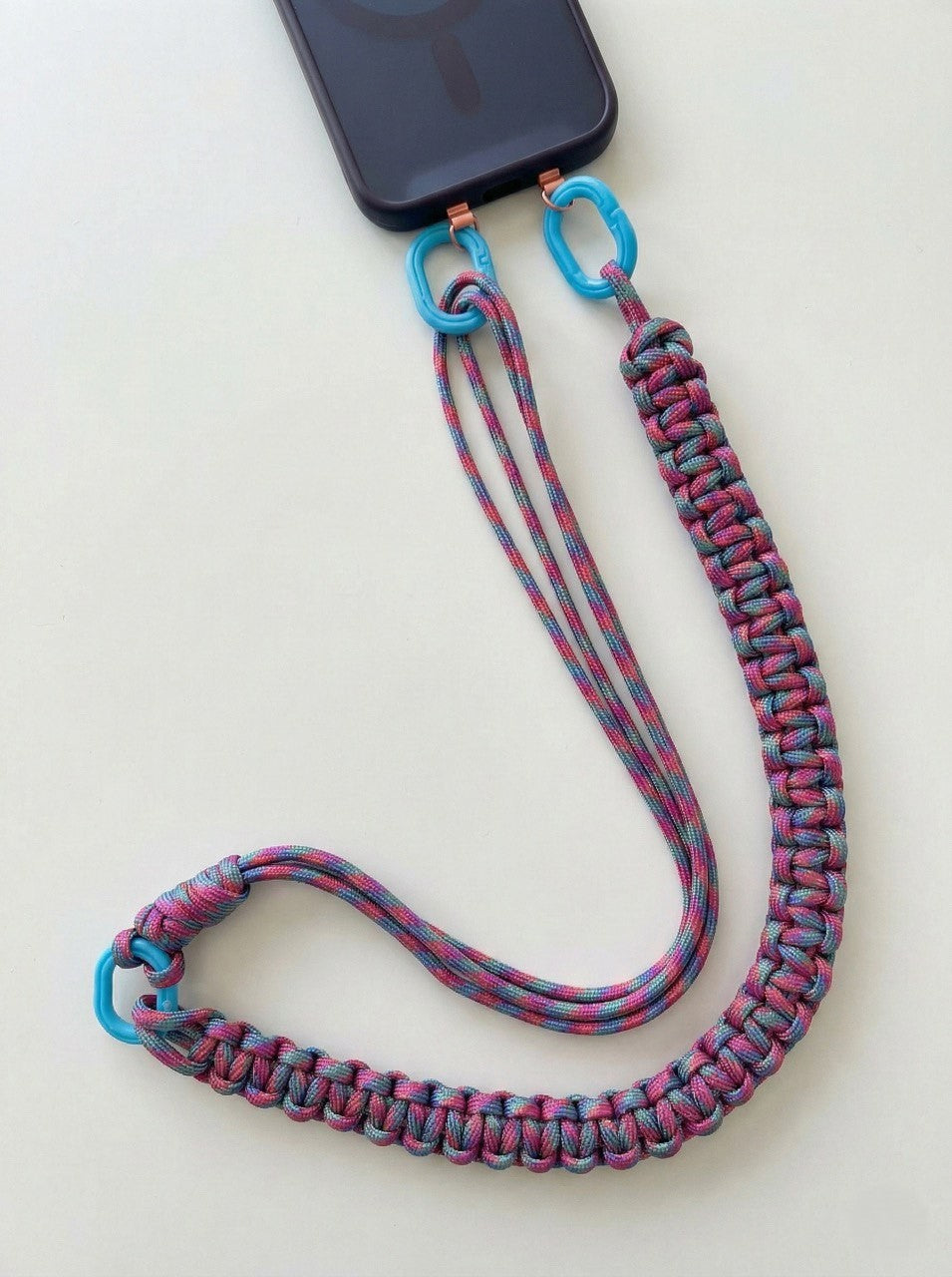 NODO STRAP - Tracolla in paracord con ganci in 3D