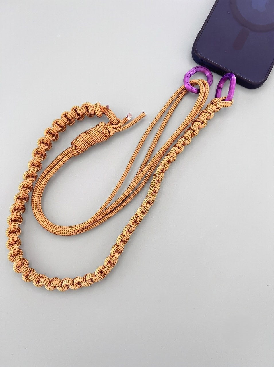 NODO STRAP - Tracolla in paracord con ganci in 3D